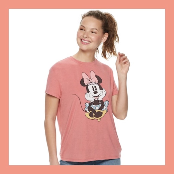 ❗️NEW❗️Disney’s Minnie Mouse Graphic Tee - Picture 1 of 2